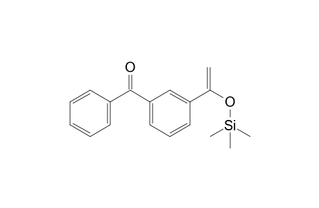 phenyl-[3-(1-trimethylsilyloxyvinyl)phenyl]methanone