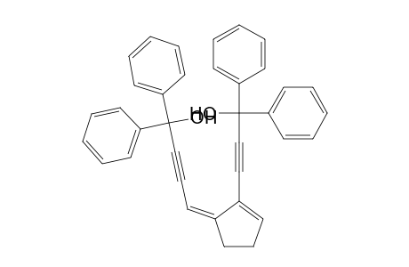1,1-Diphenyl-3-[(Z)-5-(4,4-diphenyl-4-hydroxy-2-butynylidene)-1-cyclopenten-1-yl]-2-propyn-1-ol