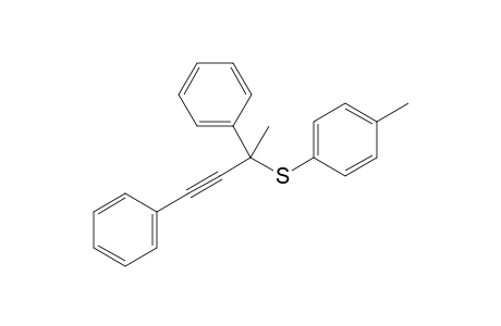 (2,4-Diphenylbut-3-yn-2-yl) (p-Tolyl) Sulfide