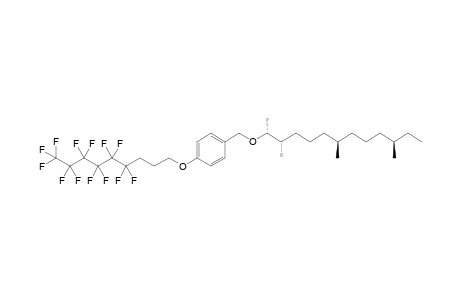 (1R,2S,6R,10R)-1-(1,2,6,10-Tetramethyldodecyloxymethyl)-4-(4,4,5,5,6,6,7,7,8,8,9,9,9-tridecafluorononyloxy)benzene