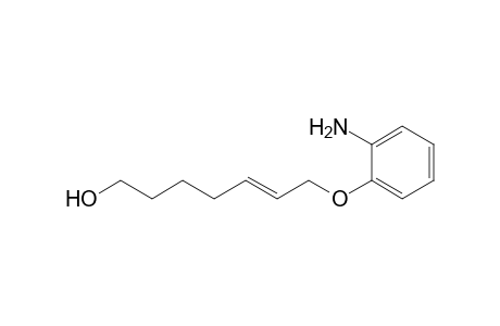 7-(2-Aminophenoxy)hept-5-enol