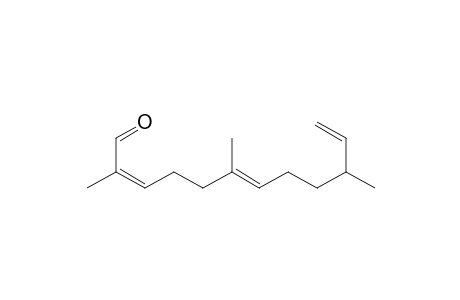 (Z,E) 2,6,10-trimethyl-2,6,11-dodecatrienal