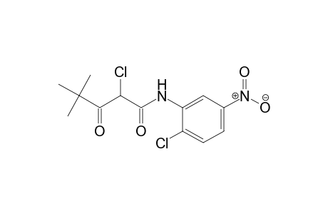 Pentanamide, 2-chloro-N-(2-chloro-5-nitrophenyl)-4,4-dimethyl-3-oxo-