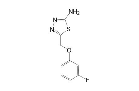 5-(3-Fluorophenoxy)methyl-2-amino-1,3,4-thiadiazoles