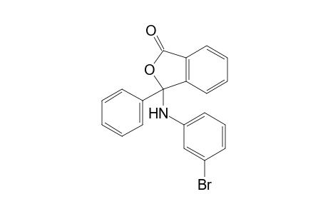 Isobenzofuran-1(3H)-one, 3-(3-bromophenylamino)-3-phenyl-