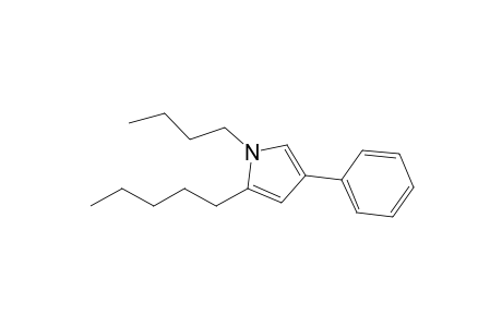 1-Butyl-2-pentyl-4-phenyl-pyrrole