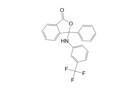 3-Phenyl-3-[3-(trifluoromethyl)anilino]-2-benzofuran-1(3H)-one