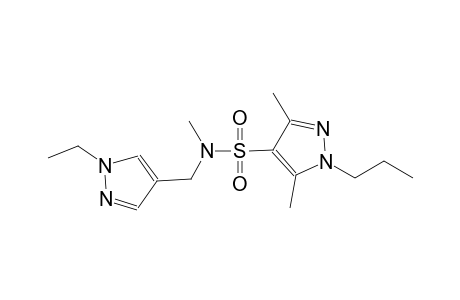 1H-pyrazole-4-sulfonamide, N-[(1-ethyl-1H-pyrazol-4-yl)methyl]-N,3,5-trimethyl-1-propyl-