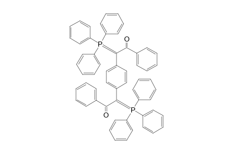 1,4-Bis[(benzoyl)(triphenylphosphoranylidene)methyl]benzene
