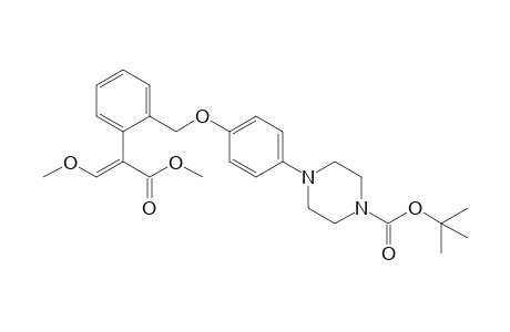 tert-butyl 4-[4-[[2-[(E)-2-methoxy-1-methoxycarbonyl-vinyl]phenyl]methoxy]phenyl]piperazine-1-carboxylate