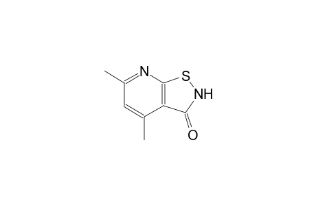 2H-4,6-dimethylpyrido(3,2-d)isothiazolin-3-one