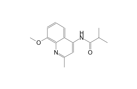 propanamide, N-(8-methoxy-2-methyl-4-quinolinyl)-2-methyl-