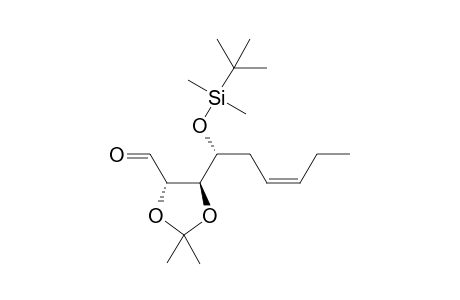 (Z)-4-O-tert-Butyldimethylsilyl-5,6,7,8,9-pentadeoxy-2,3-O-isopropylidene-arabino-non-6-enose-