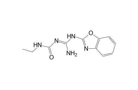 N-[(E)-amino(1,3-benzoxazol-2-ylamino)methylidene]-N'-ethylurea