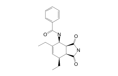 4N-BENZOYLAMINO-5,7-DIETHYL-CIS-3A,4,7,7A-TETRAHYDROISOINDOLE-1,3-DIONE