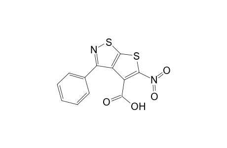 Thieno[3,2-d]isothiazole-4-carboxylic acid, 5-nitro-3-phenyl-