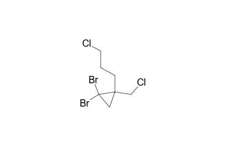 1,1-bis(bromanyl)-2-(3-chloranylpropyl)-2-(chloromethyl)cyclopropane