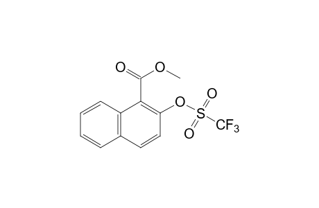Methyl 2-trifluoromethylsulfonyloxy-1-naphthoate