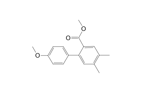 Methyl 4'-methoxy-4,5-dimethylbiphenyl-2-carboxylate