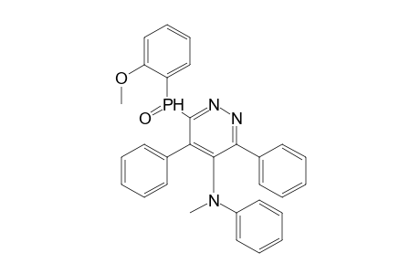 6-[(Methoxyphenyl)phosphoryl]-4-(N-methylanilino)-3,5-diphenylpyridazine
