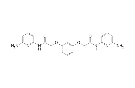 1,3-Bis[[(6-aminopyridin-2-yl)amino]carbonylmethoxy]benzene