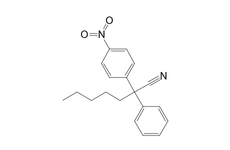 2-(4-Nitrophenyl)-2-phenylheptanenitrile