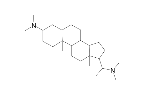 5.alpha.-Pregnane-3.beta.,20.alpha.-diamine, N,N,N',N'-tetramethyl-