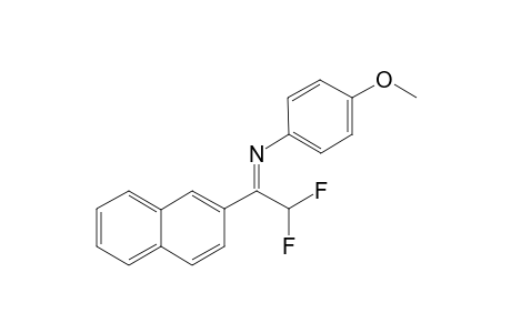 N-(2,2-difluoro-1-(naphthalen-2-yl)ethylidene)-4-methoxyaniline
