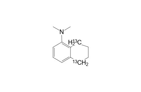 1-Naphthalenamine-5,8-13C2, 5,6,7,8-tetrahydro-N,N-dimethyl-