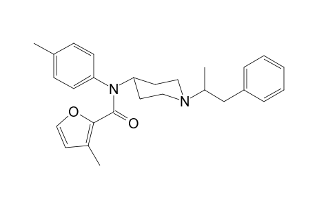 3-Methyl-N-4-methylphenyl-N-[1-(1-phenylpropan-2-yl)piperidin-4-yl]furan-2-carboxamide
