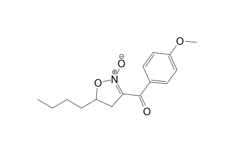 (5-butyl-2-oxidanidyl-4,5-dihydro-1,2-oxazol-2-ium-3-yl)-(4-methoxyphenyl)methanone