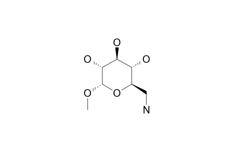 6-AMINO-6-DEOXY-ALPHA-D-METHYL-GLUCOPYRANOSIDE;GSA-6