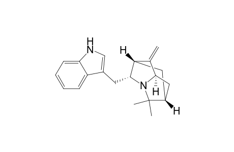 (1R,4R,5S,7R)-4-[(1H-Indol-3-yl)methyl]-2,2-dimethyl-6-methylidene-3-azatricyclo[3.3.1.0(3,7)]nonane