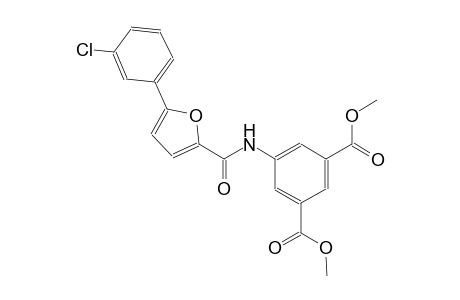 dimethyl 5-{[5-(3-chlorophenyl)-2-furoyl]amino}isophthalate