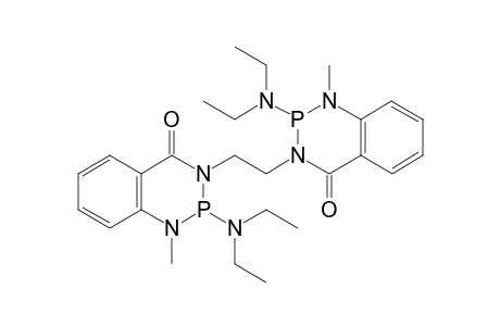 3,3'-(ethane-1,2-diyl)bis(2-(diethylamino)-1-methyl-2,3-dihydrobenzo[d][1,3,2]diazaphosphinin-4(1H)-one)