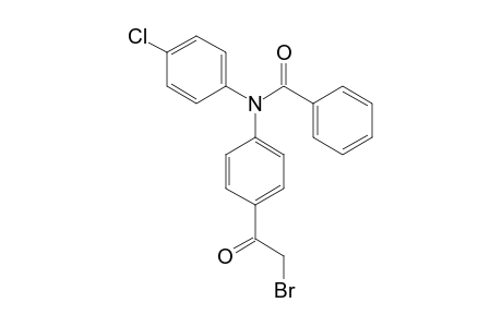 .alpha.-Bromo-4-acetyl-4'-chloro-N-benzoyl-diphenylamine