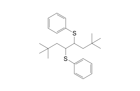 2,2,7,7-Tetramethyl-4,5-bis(phenylthio)octane