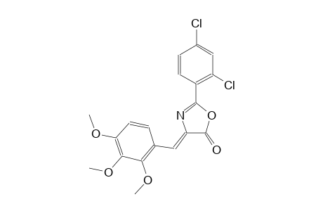 (4Z)-2-(2,4-dichlorophenyl)-4-(2,3,4-trimethoxybenzylidene)-1,3-oxazol-5(4H)-one