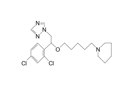 1H-Azepine, 1-[5-[1-(2,4-dichlorophenyl)-2-(1H-1,2,4-triazol-1-yl)ethoxy]pentyl]hexahydro-