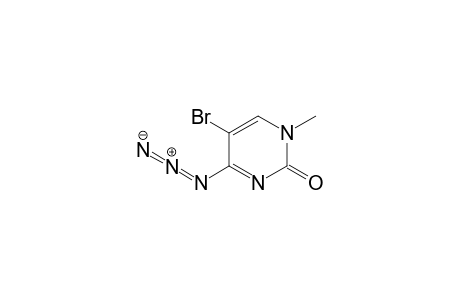 2-Oxo-1-methyl-4-azido-5-bromo-1,2-dihydro-1,3-diazine