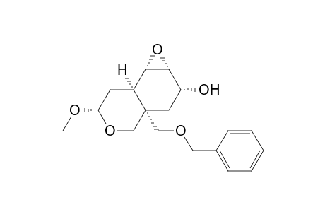 3H-Oxireno[f][2]benzopyran-2-ol, octahydro-6-methoxy-3a-[(phenylmethoxy)methyl]-, (1a.alpha.,2.beta.,3a.beta.,6.alpha.,7a.beta.,7b.alpha.)-(.+-.)-