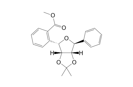 ((3aS,4R,6R,6aR)-2,2-Dimethyl-6-phenyl-tetrahydrofuro[3,4-d][1,3]dioxol-4-yl)methyl benzoate