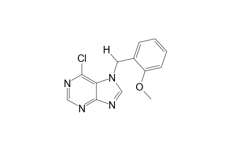 6-Chloro-7-[(2'-methoxyphenyl)methyl]-7H-purine