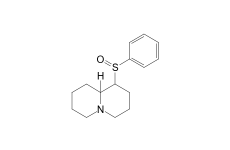 1-Benzenesulfinyloctahydro-quinolizine