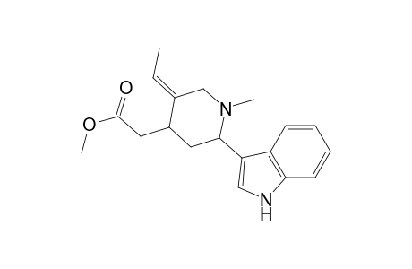 Methyl (Z)-5-ethylidene-2-indolyl-1-methylpiperidine-4-acetate
