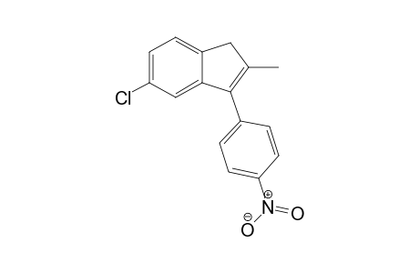 6-Chloro-2-methyl-1-(4-nitrophenyl)-1H-indene