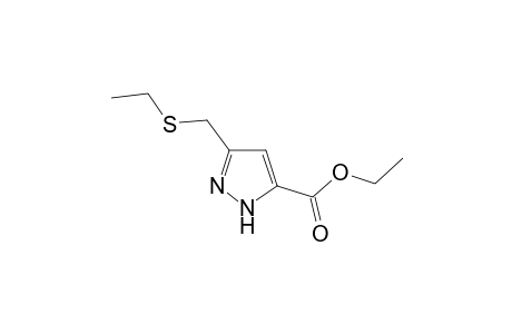 5-[(ethylthio)methyl]-1H-pyrazole-3-carboxylic acid ethyl ester
