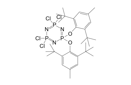 2,2-bis(2,6-di-tert-butyl-4-methylphenoxo)-4,4,6,6-tetrachlorocyclo-lambda5-triphosphazatriene