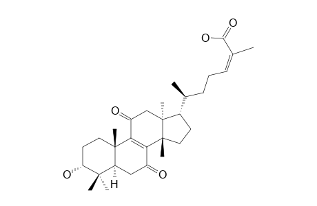 7,11-DIOXO-3-ALPHA-HYDROXY-8,24Z-TIRUCALLADIEN-26-OIC-ACID