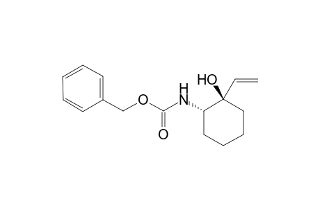 (1R*,2S*)-2-N-(Benzyloxycarbonyl)amino]-1-ethenyl-1-cyclohexanol